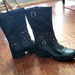 Harley-Davidson leather boots